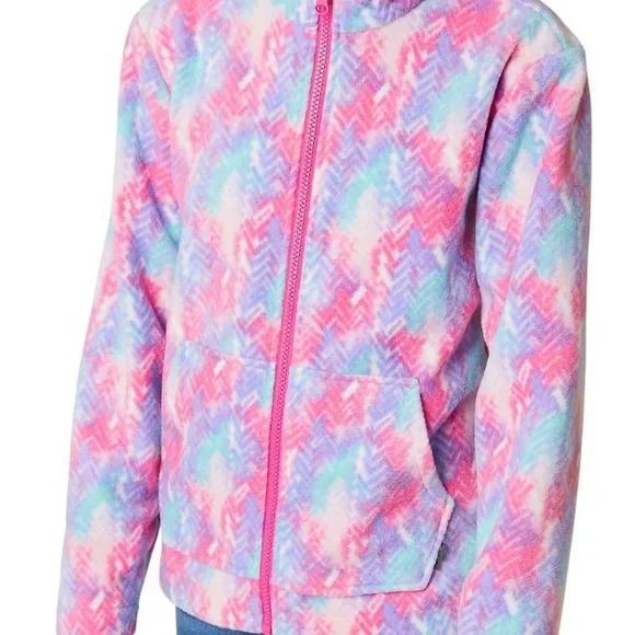 Eddie Bauer Girl’s 3 in 1 Jacket Coat Pink Size 10/12 NEW - Picture 10 of 10